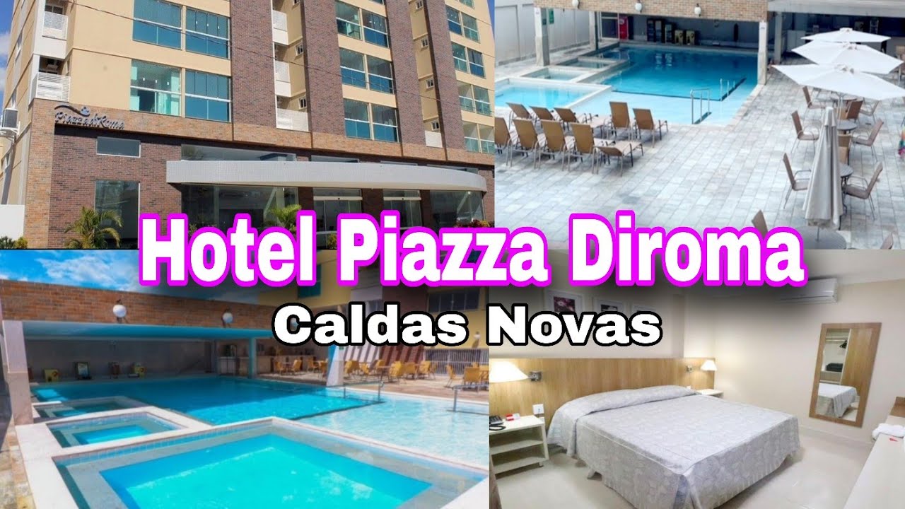 TOUR NO HOTEL PIAZZA DIROMA EM CALDAS NOVAS