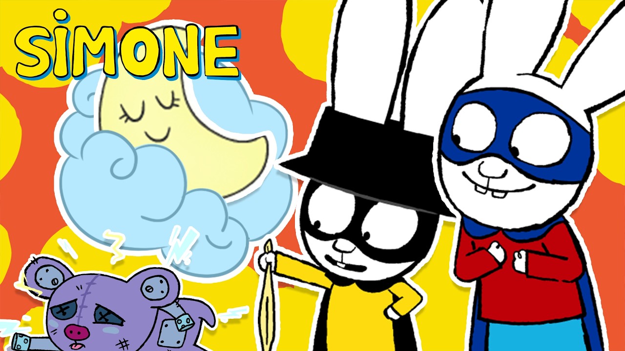 Non vogliamo dormire! 🥳 Non è l'ora della nanna! | Simone | Episodi Completi S1+4 | 1 ora