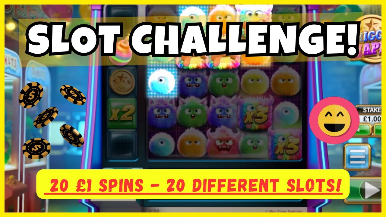 Online Slots Challenge!💥 20 &pound;1 Spins on 20 Different Slots by 20 Different Game Providers! #newslots