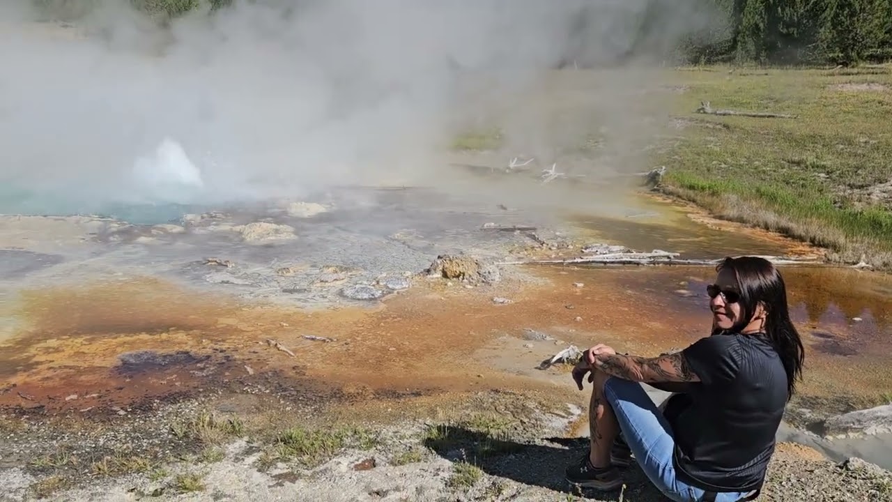 Yellowstone National Park 2025 - Fairy Falls Trail und Imperial Geyser