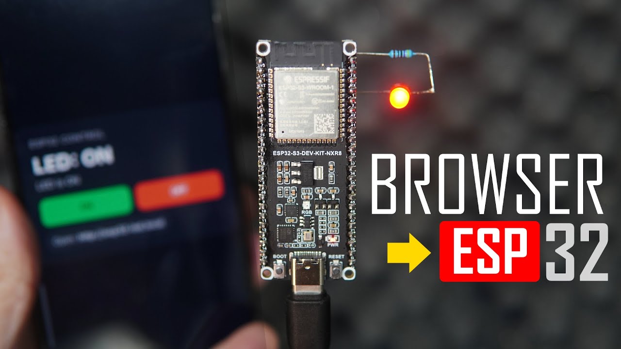 Учебное пособие по веб-серверу ESP32 &ndash; управление светодиодами из браузера