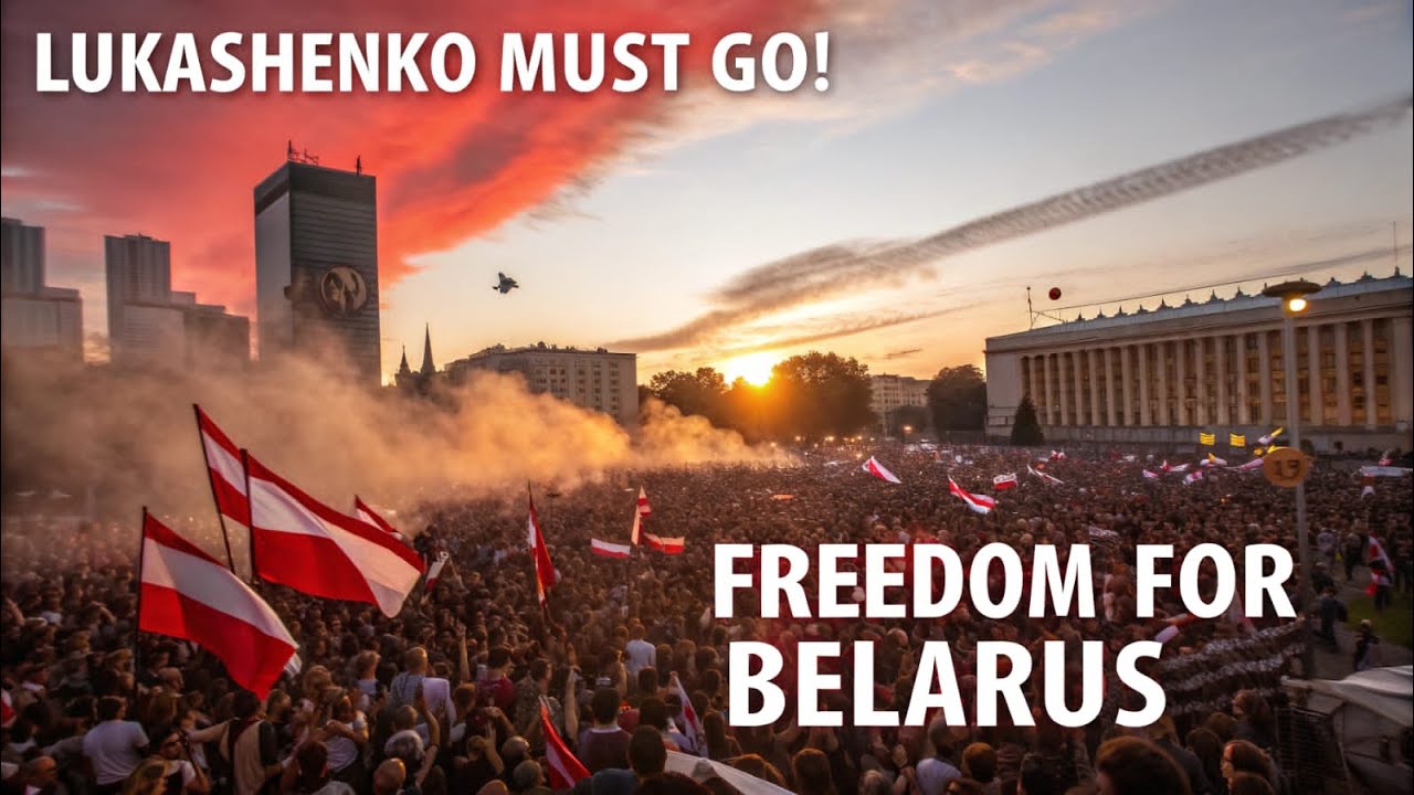 100,000 Protesters Rise Up Against Lukashenko | Belarus Uprising 2025