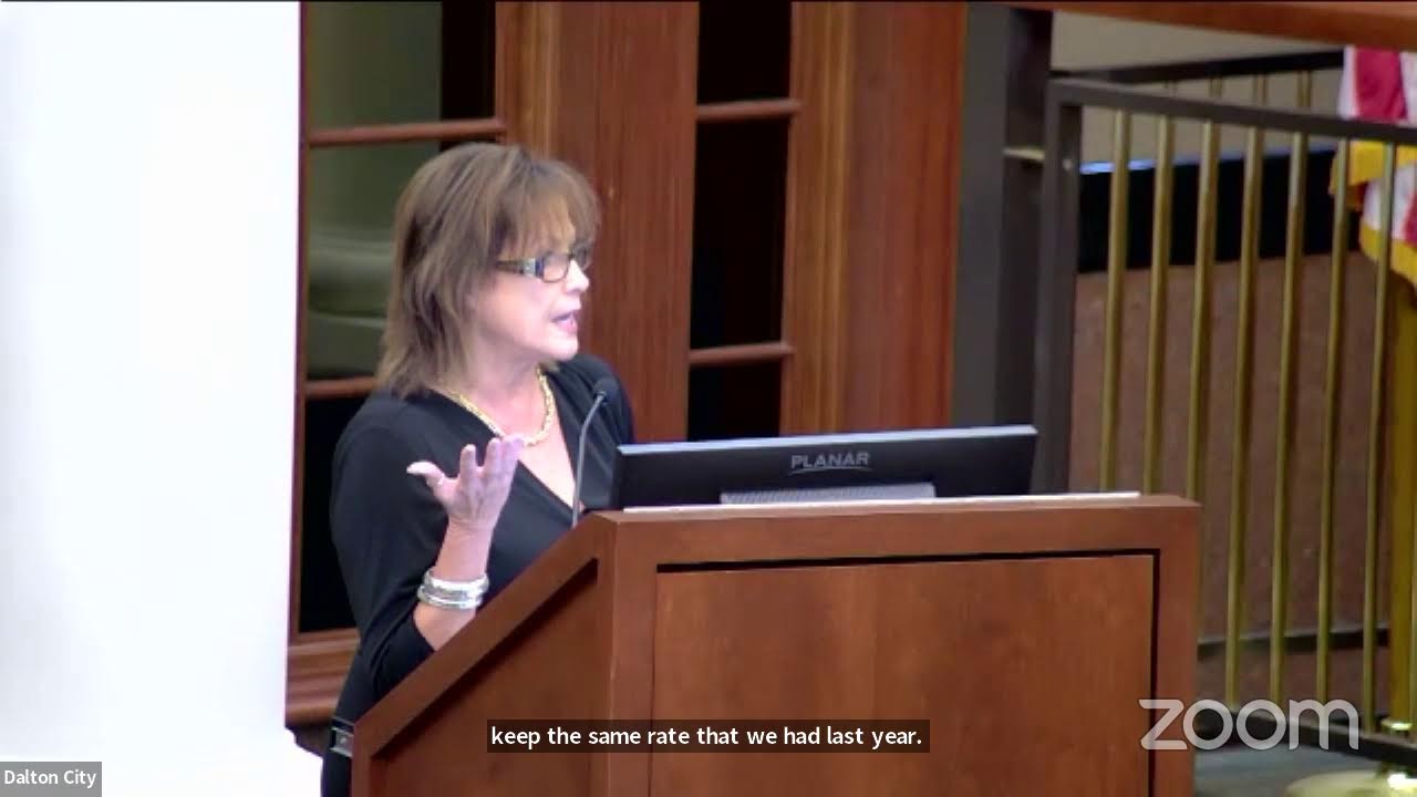Mayor and Council Meeting - Public Hearing On Tax Increase 11-5-2024