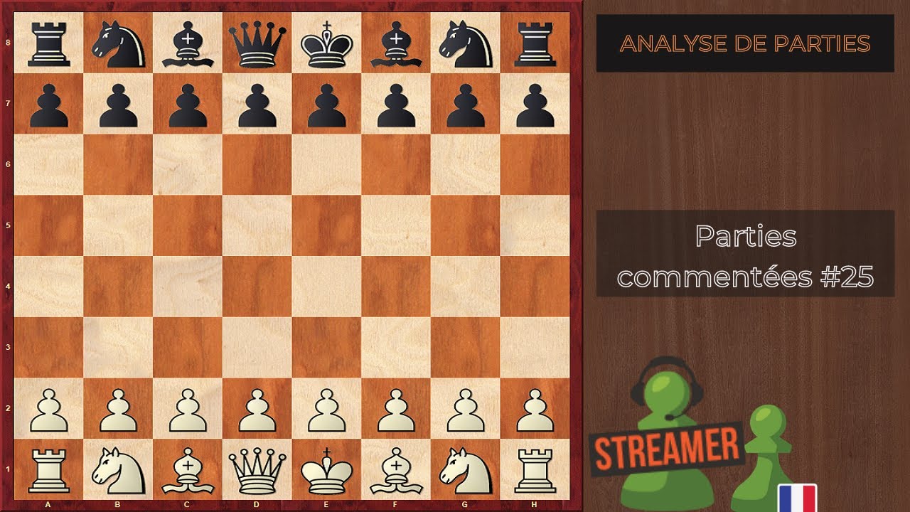 Echecs #35 : Parties commentées : Analyse de parties