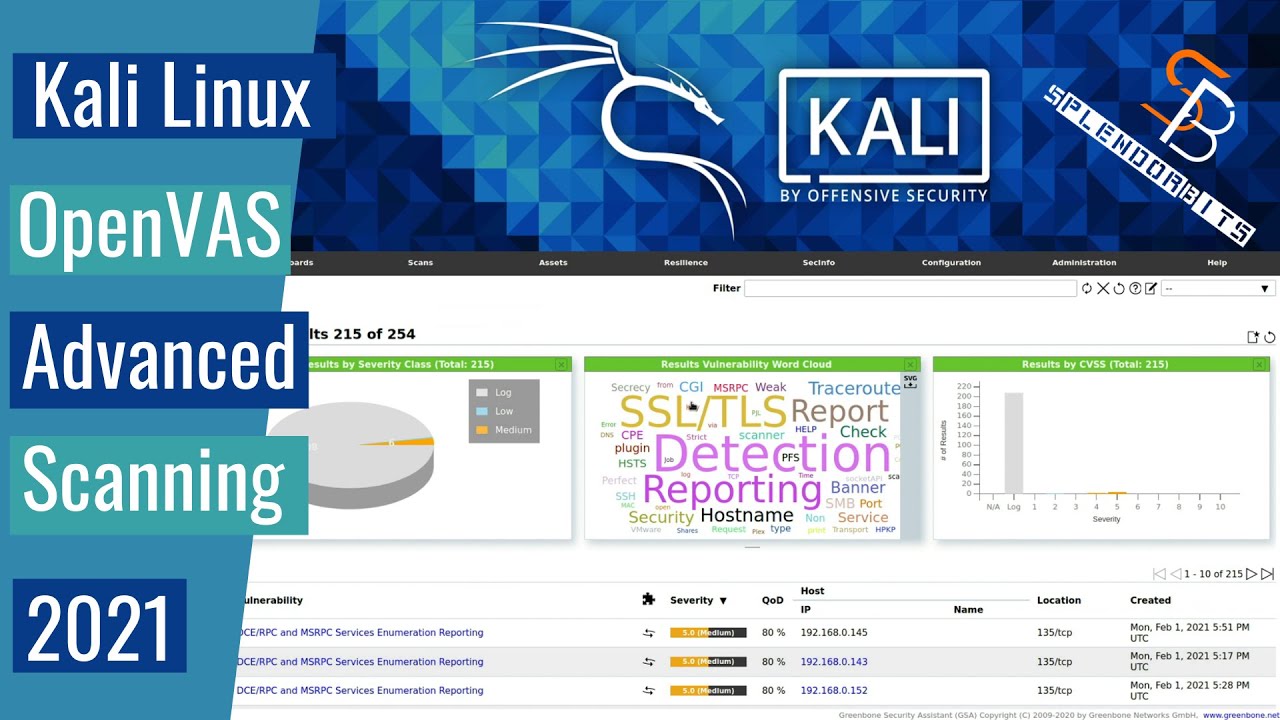 OpenVAS GVM - Advanced Vulnerability Scanning on Kali Linux