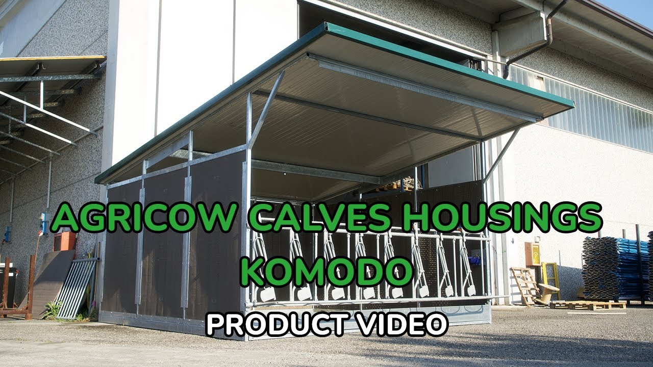 CALVES HOUSINGS KOMODO BY AGRICOW - Product video