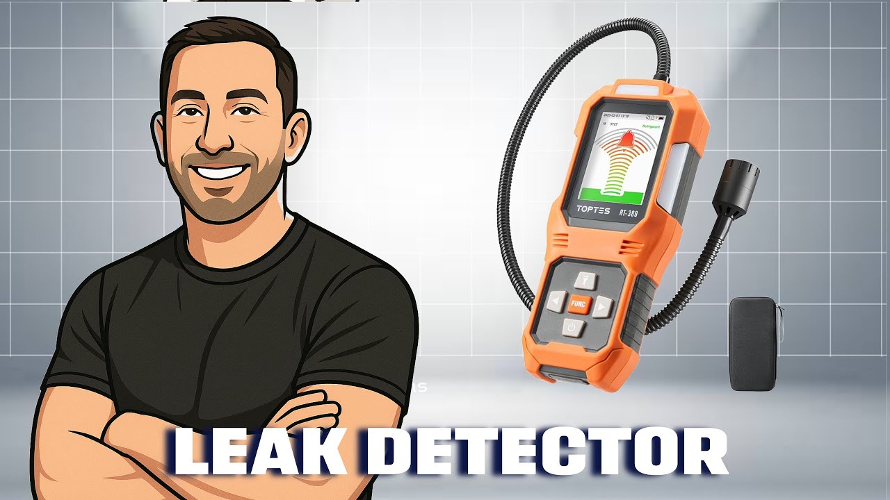 TOPTES RT 389 Rechargeable Refrigerant Leak Detector
