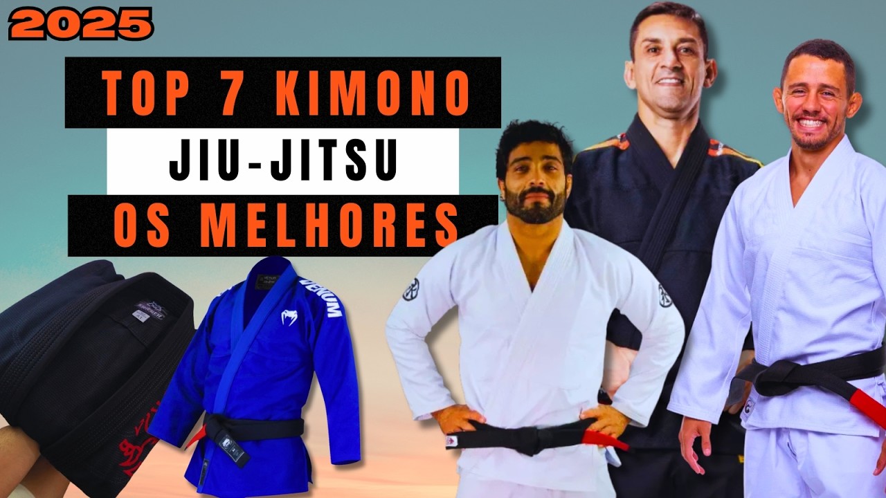 7 Melhores Kimonos de Jiu Jitsu Custo Benefício 2025  I Aprovados pela CBJJ e IBJJF!