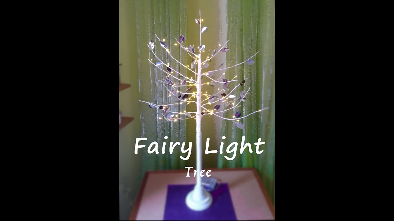DIY Fairy Light Tree