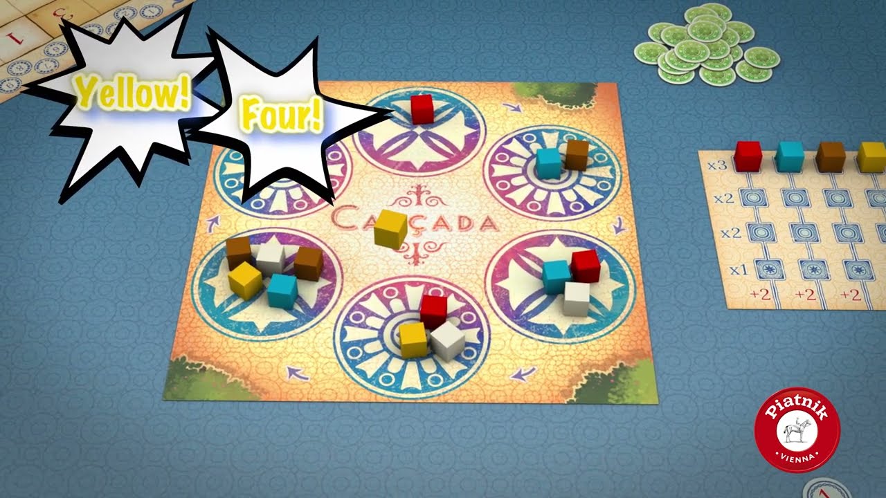 CALÇADA - family game - Teaser (EN) Piatnik