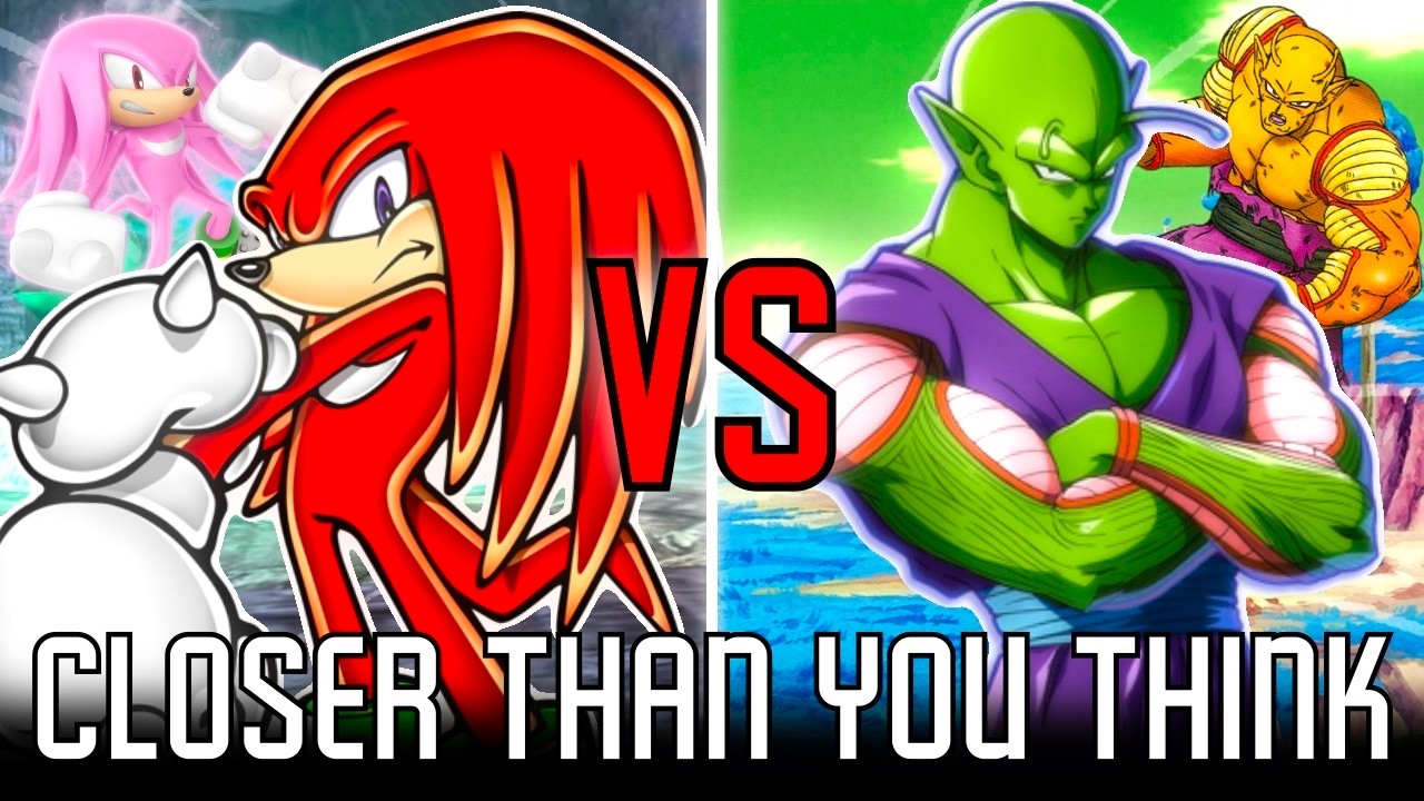 Наклз против Пикколо: кто победит? (Соник в роли ёжика против Dragon Ball Powerscaling)