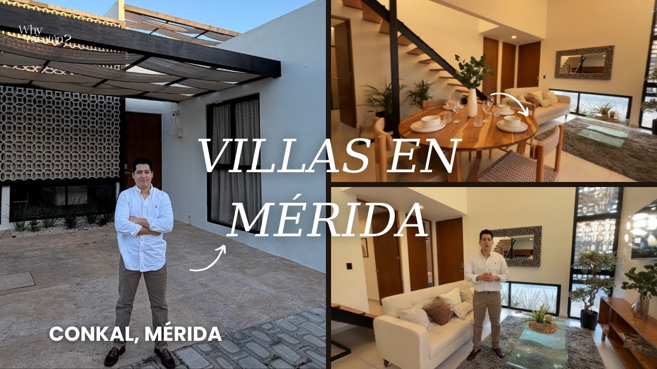 Las MEJORES VILLAS y CASAS en PREVENTA en MÉRIDA | FRIDA RESIDENCIAL | WHYYUCATÁN