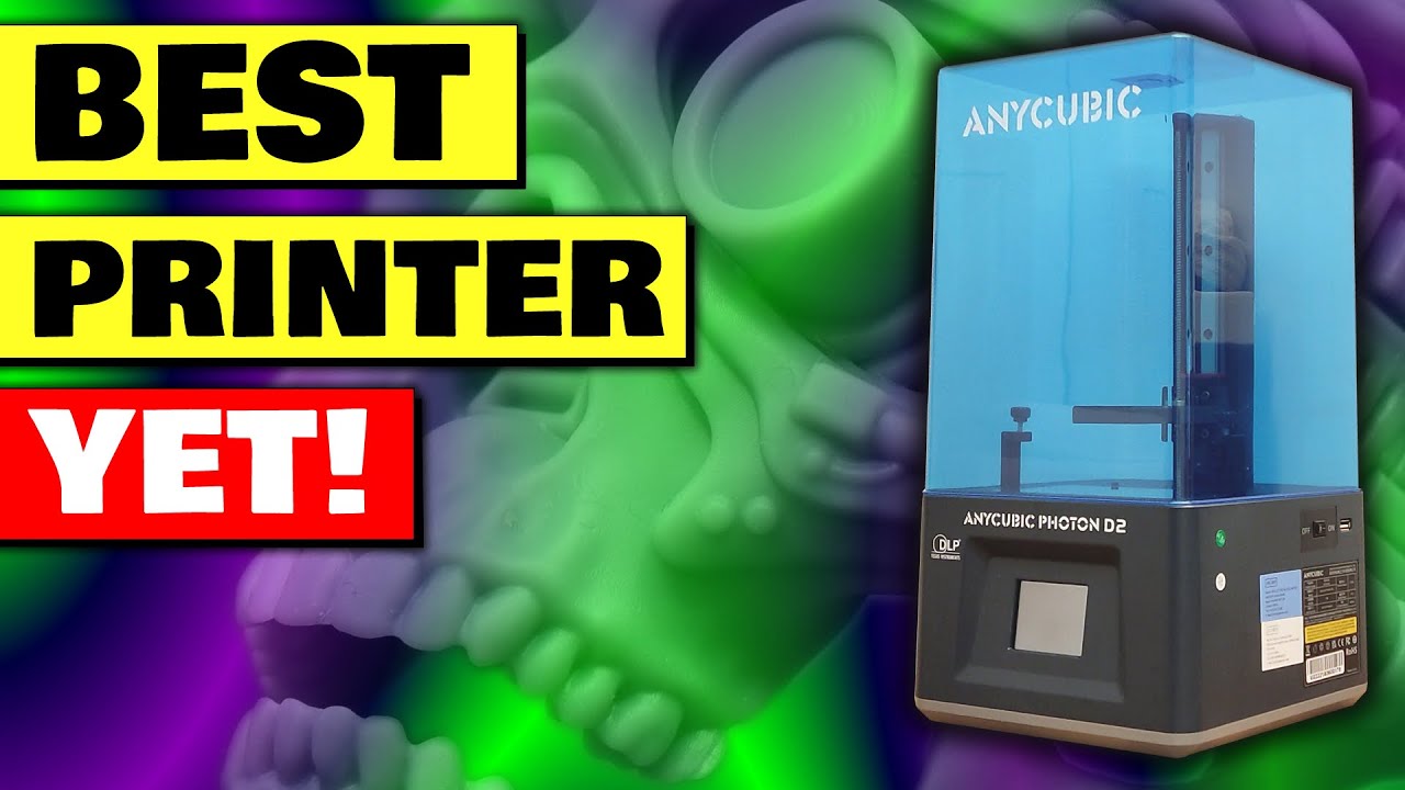 3D-принтер Anycubic Photon D2 DLP на основе смолы [ЧЕСТНЫЙ ОБЗОР]