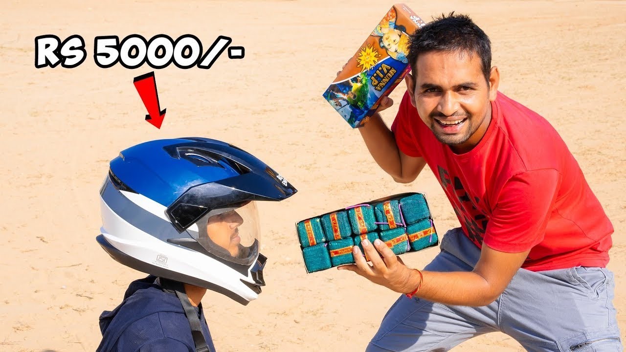 Sutli Bomb Vs Helmet Worth 5000 Rupees | @MRINDIANHACKER Experiment