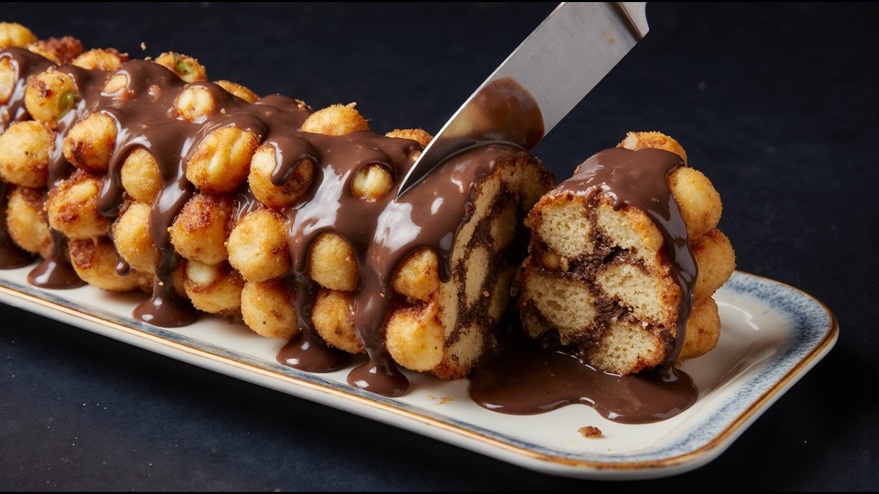 Besser als jeder Schokoriegel! Suchtgefahr garantiert! Knusper-Rolle ohne Backen🍫✨