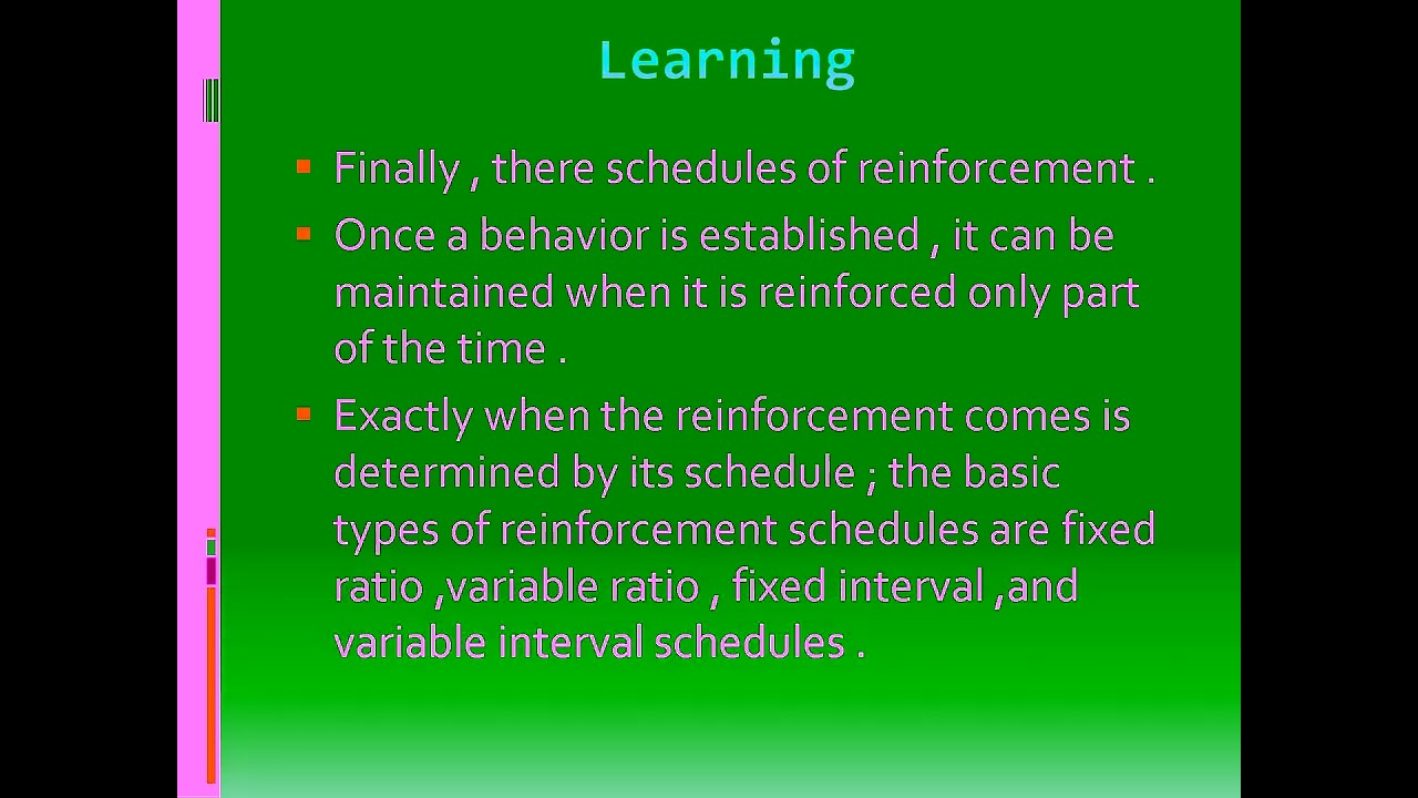 Behavioral science lecture #9 