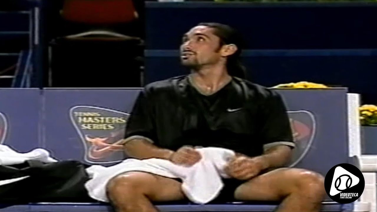 Marcelo Ríos vs Fabrice Santoro - Stuttgart 2001 R1 Highlights