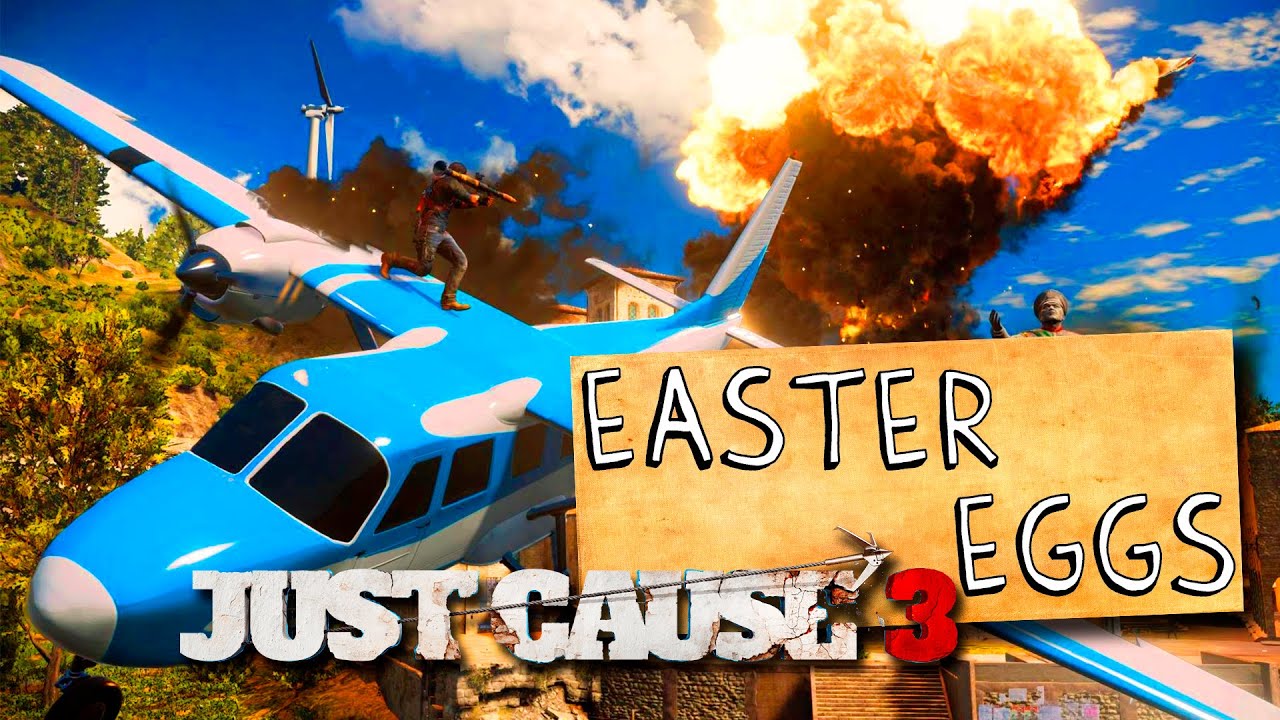 JUST CAUSE 3 - EASTER EGGS