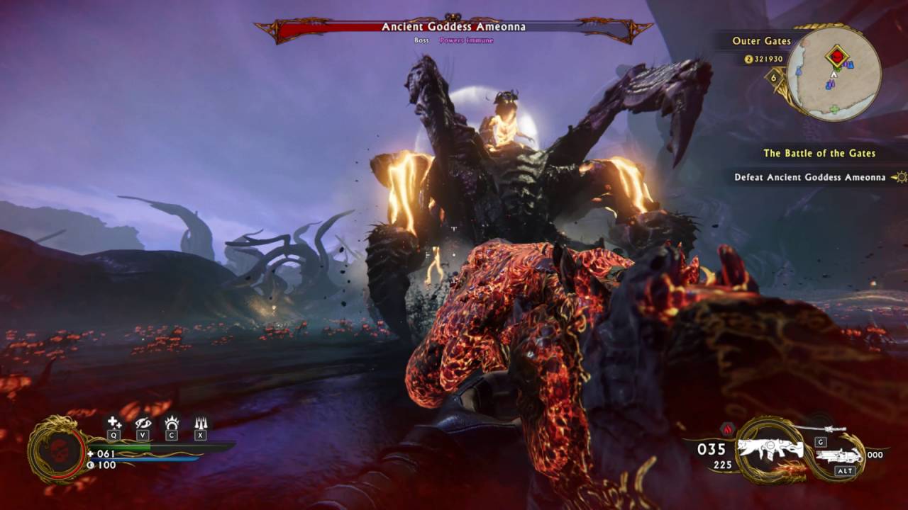 Shadow Warrior 2 - Ancient Goddess Ameonna / Final Boss Fight