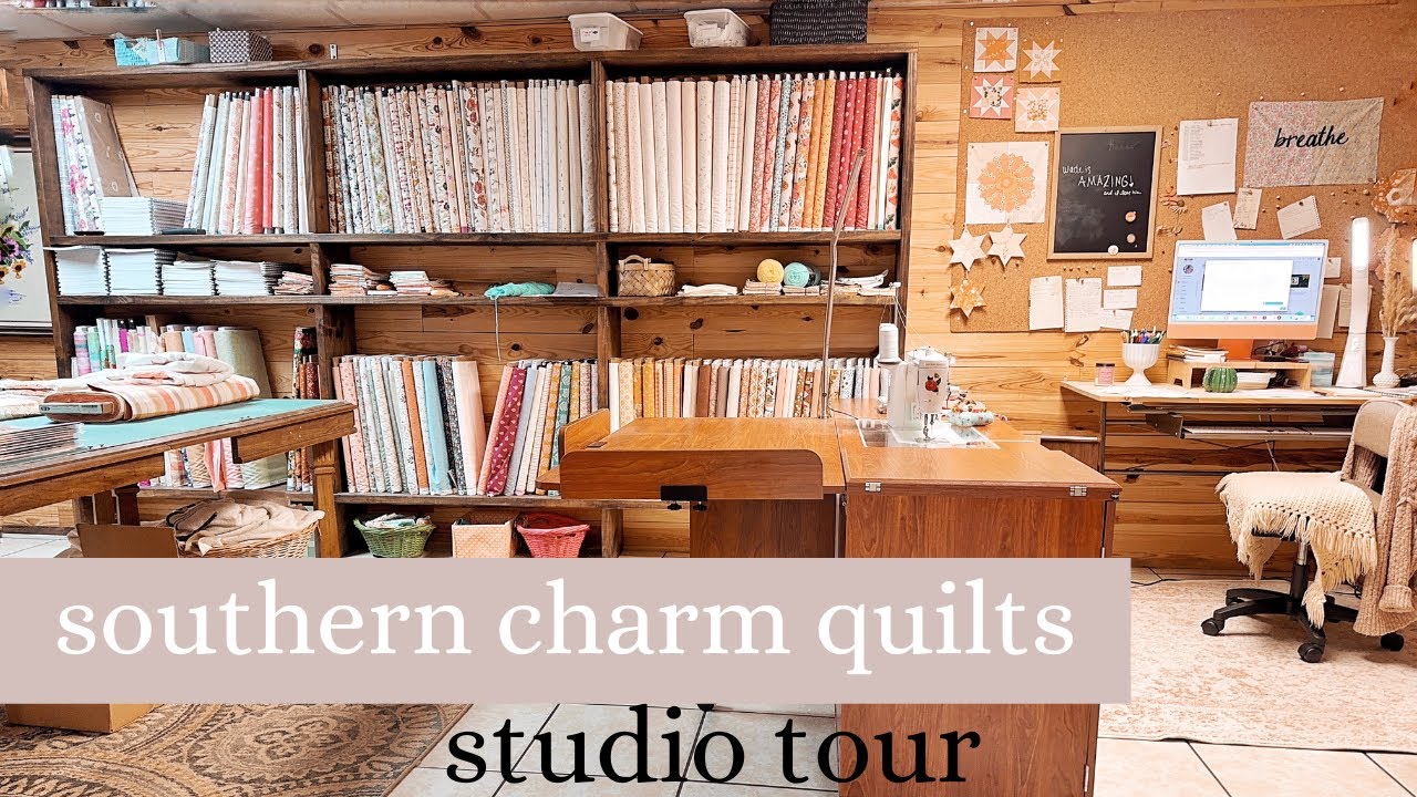 Southern Charm Quilts - Sewing/Quilting Studio Tour