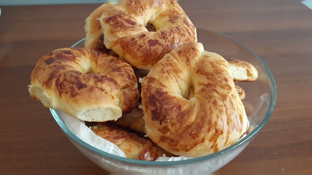 Aynı Hamurdan Poğaça Ve Açma Olur Mu? 😍 Tek Hamurla İki Efsane Lezzet 😋Yumuşacık Ve Tel Tel Sonuç