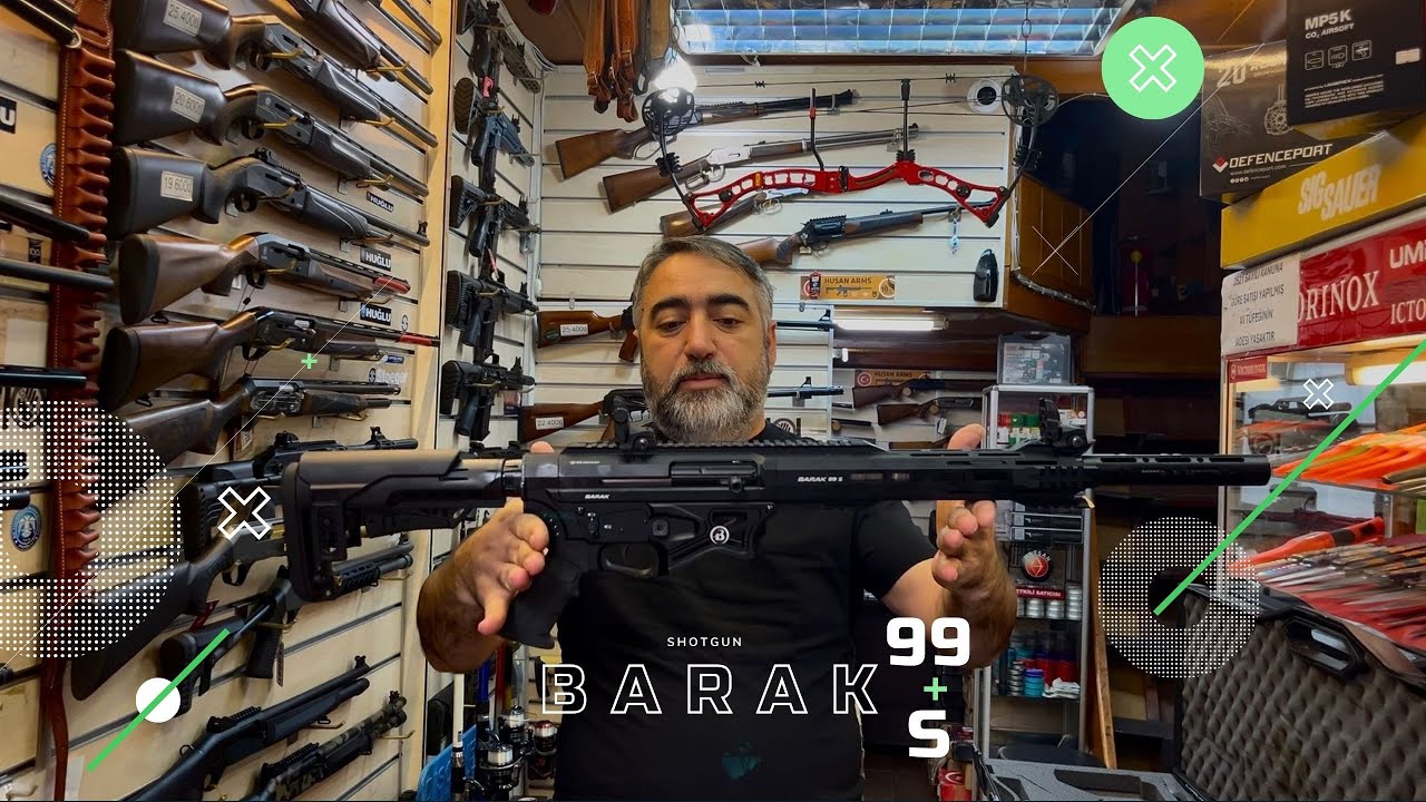 Распаковка автоматического дробовика BARAK ARMS 99 S с магазином