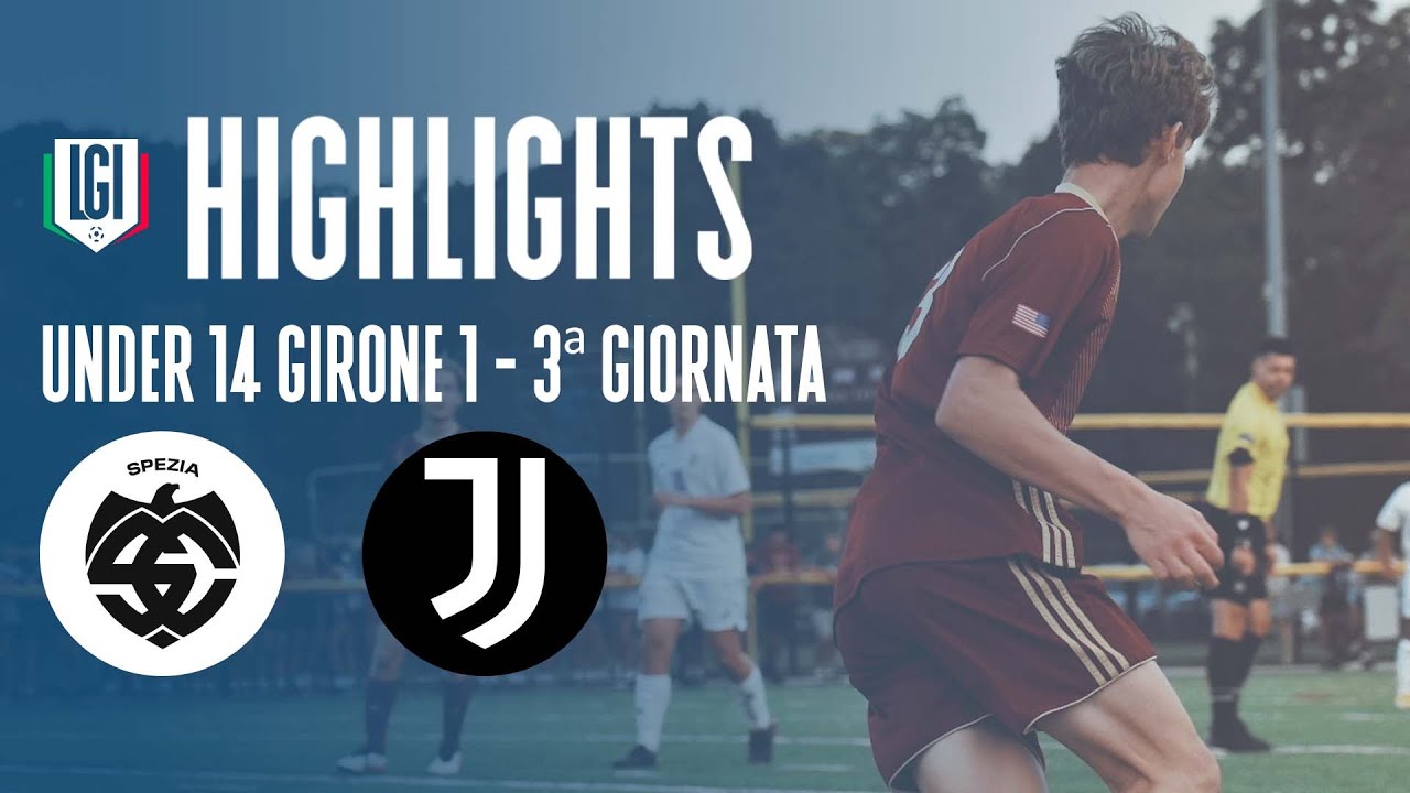 Highlights Spezia-Juventus U14 Pro, Girone Piemonte-Liguria, 3^ giornata stagione 2023-24