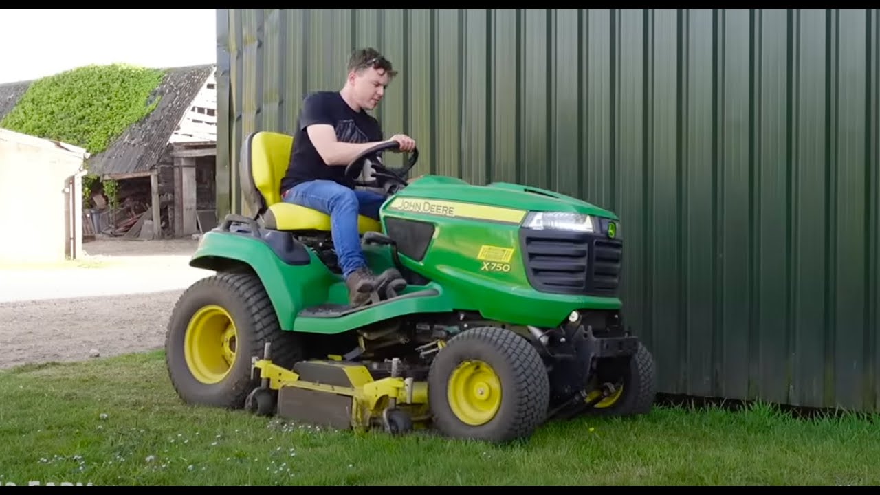 NEW BLADES FOR THE MINI JOHN DEERE X750 MOWER! PLUS GRASS PASTURE CONTROL!