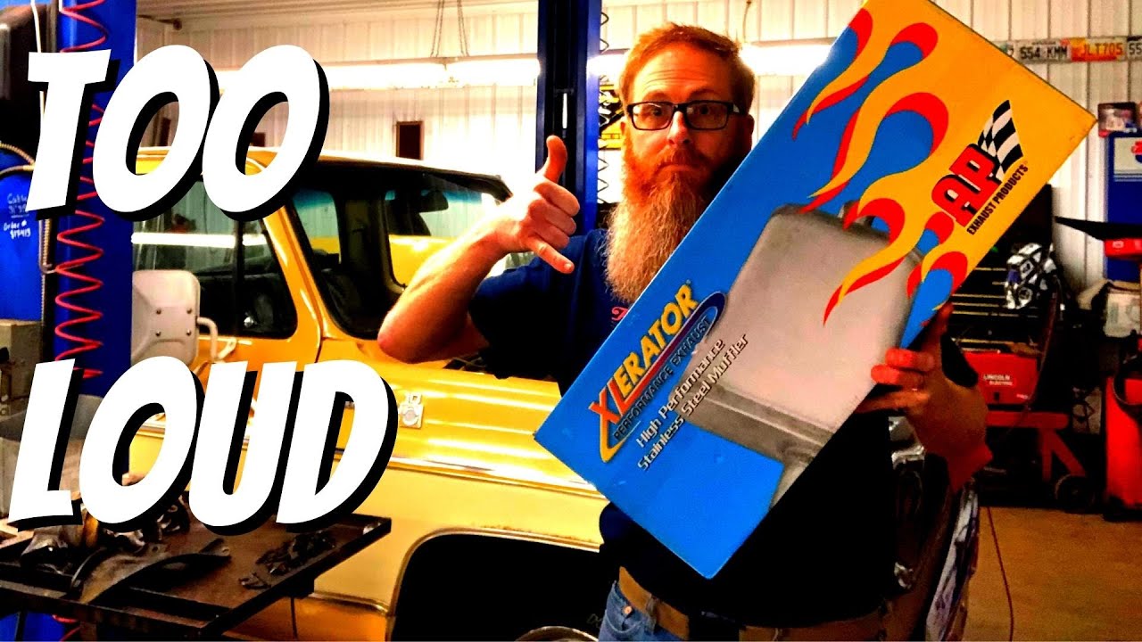 How to quiet down your exhaust with glass pack mufflers
