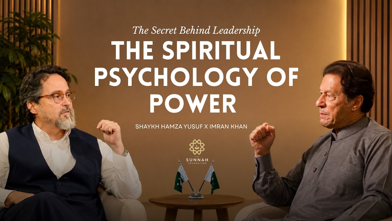 Legendary Interview of Imran Khan & Hamza Yusuf - Fatih,Ego and Spiritual Psychology of Power