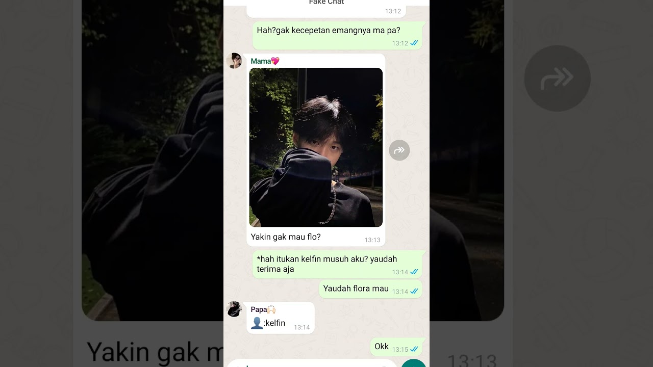 musuh jadi cinta? #fyppppppppシ#fakechat #pov#chatsmock
