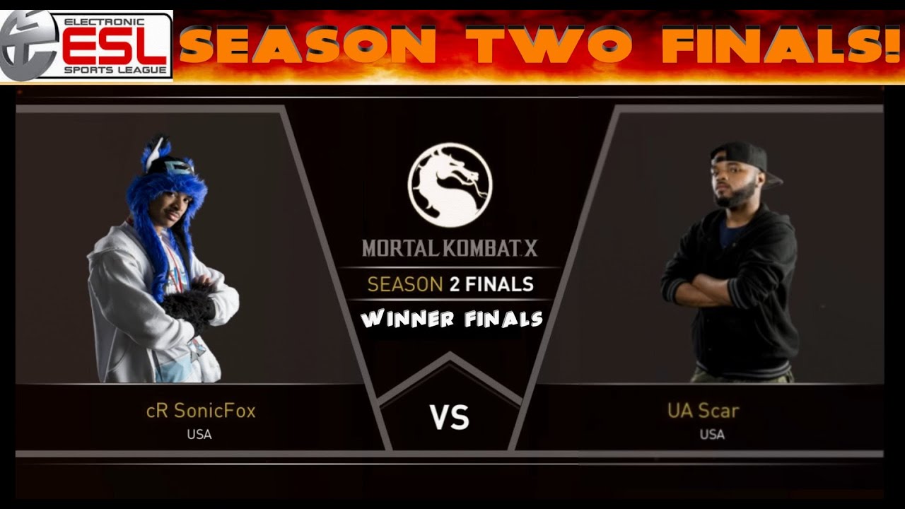 Match 18 - MKX - $100,000 Prize - Season 2 Finals (Winner Finals) - SonicFox vs UA Scar