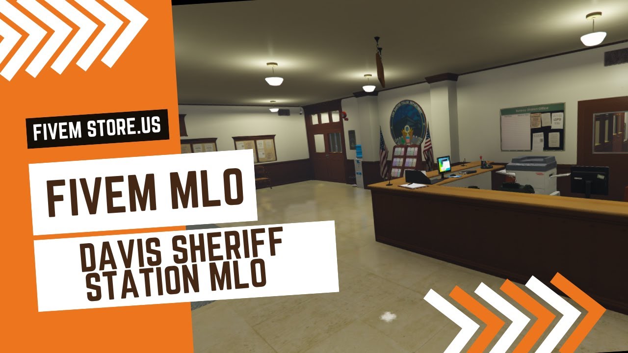 FiveM Davis Sheriff Station MLO #fivem #sheriff