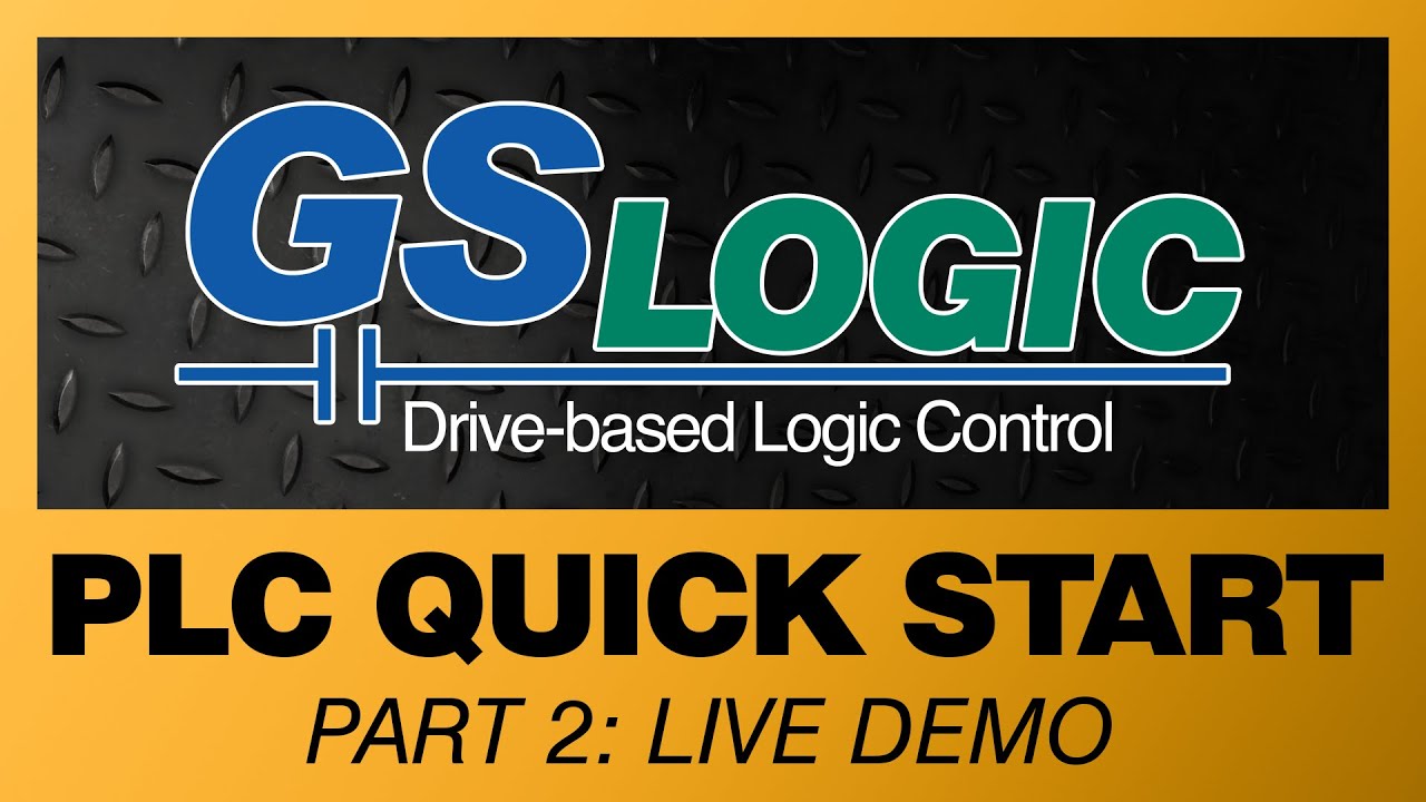 DURApulse GS20(X) VFD: PLC Quick Start Part 2 - Demo from AutomationDirect