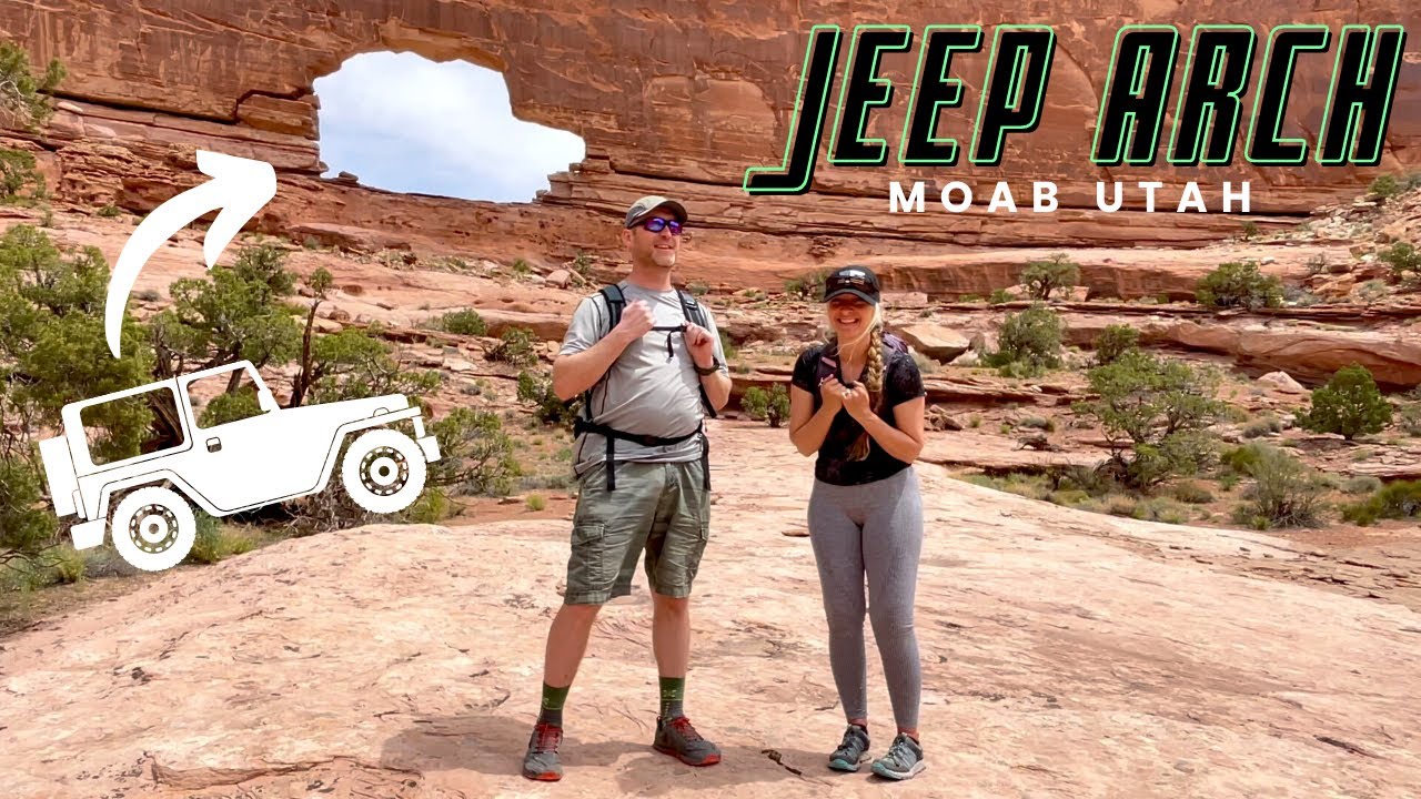 Hike to Jeep Arch in Moab, Utah || Moab Utah || Explore Moab Utah || Jeep Arch Trail