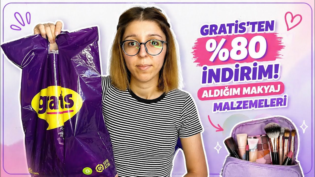 %80 İNDİRİMDEN ALDIĞIM GRATİS MAKYAJ ÜRÜNLERİ (DENEMELİ)