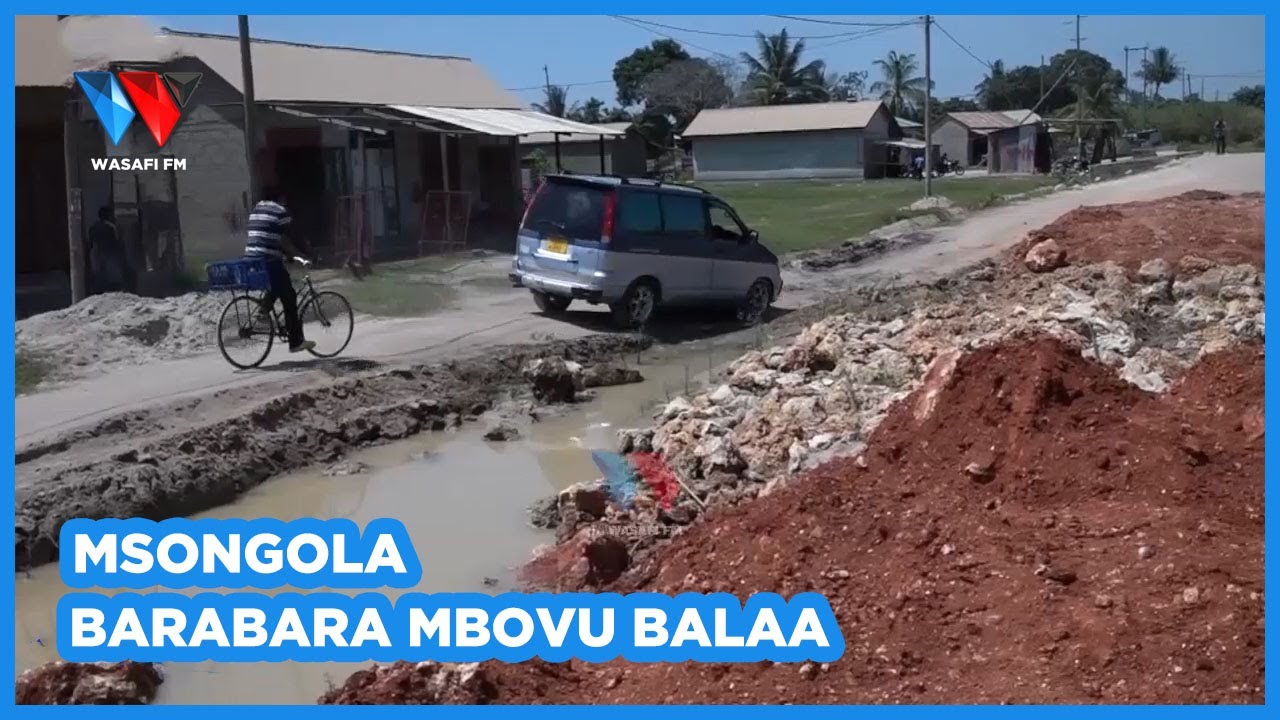 UBOVU wa Barabara MSONGOLA, Wanawake Wanajifungulia Njiani, Wananchi Walalamika..