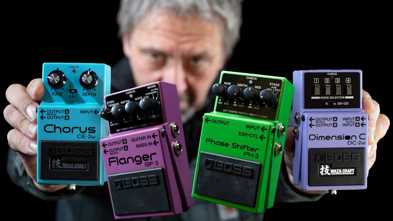 Boss Effektpedal-Guide: Modulation