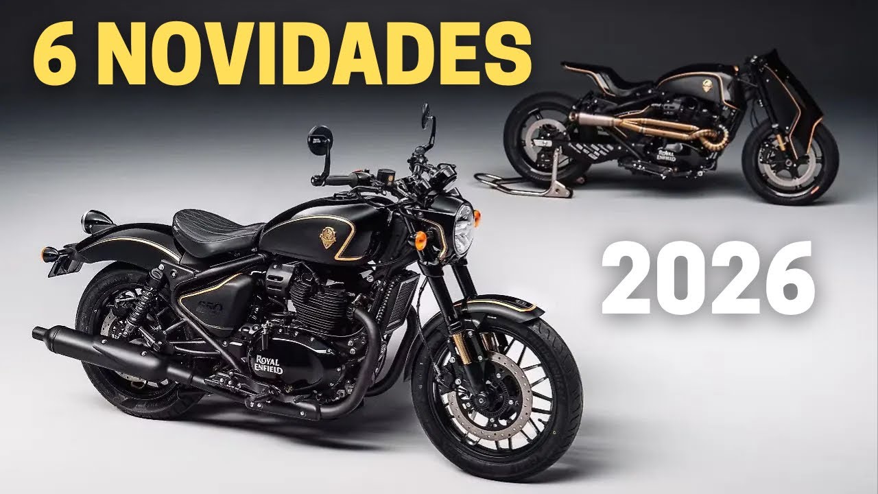 Royal Enfield CONFIRMA 6 Novas Motos para o Brasil