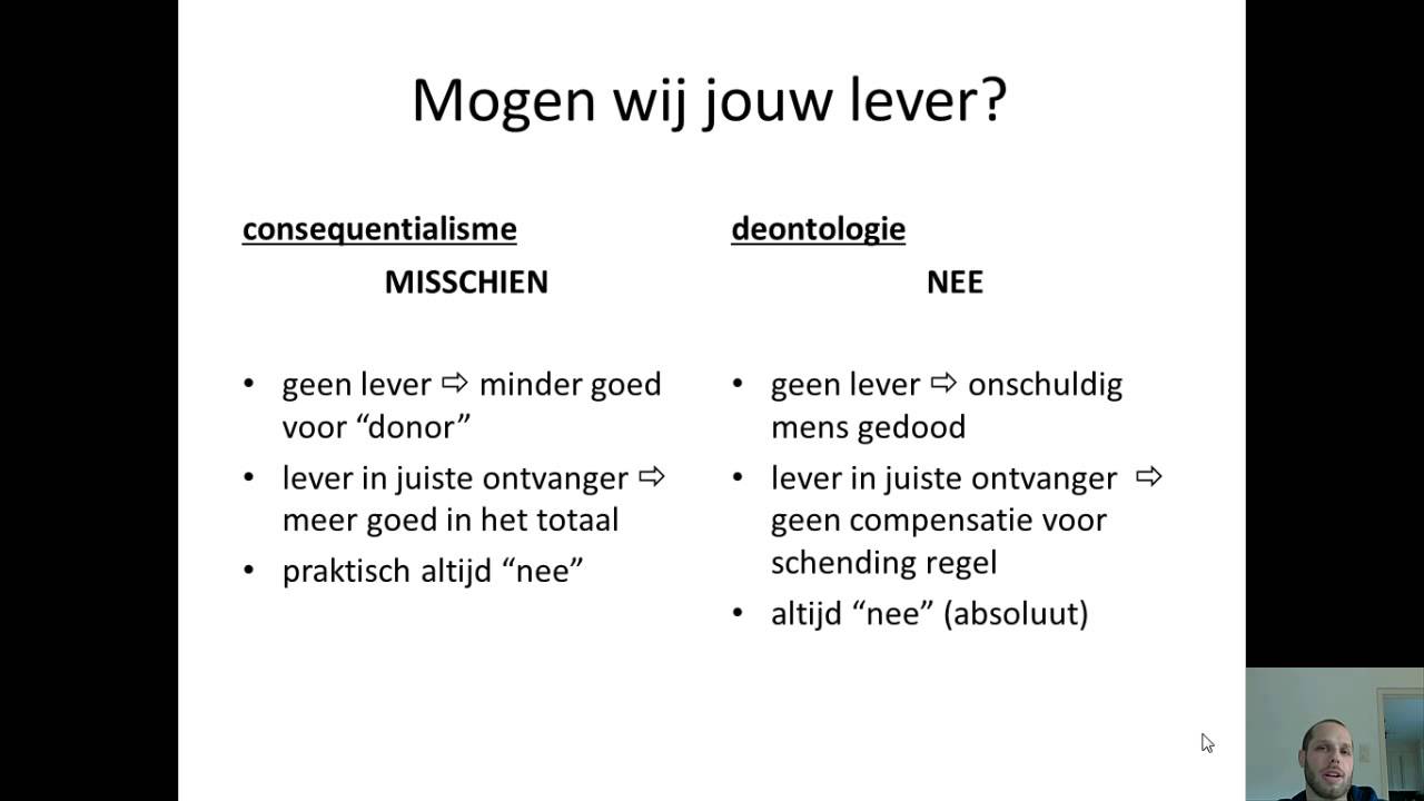 Ethiek - Deontologie