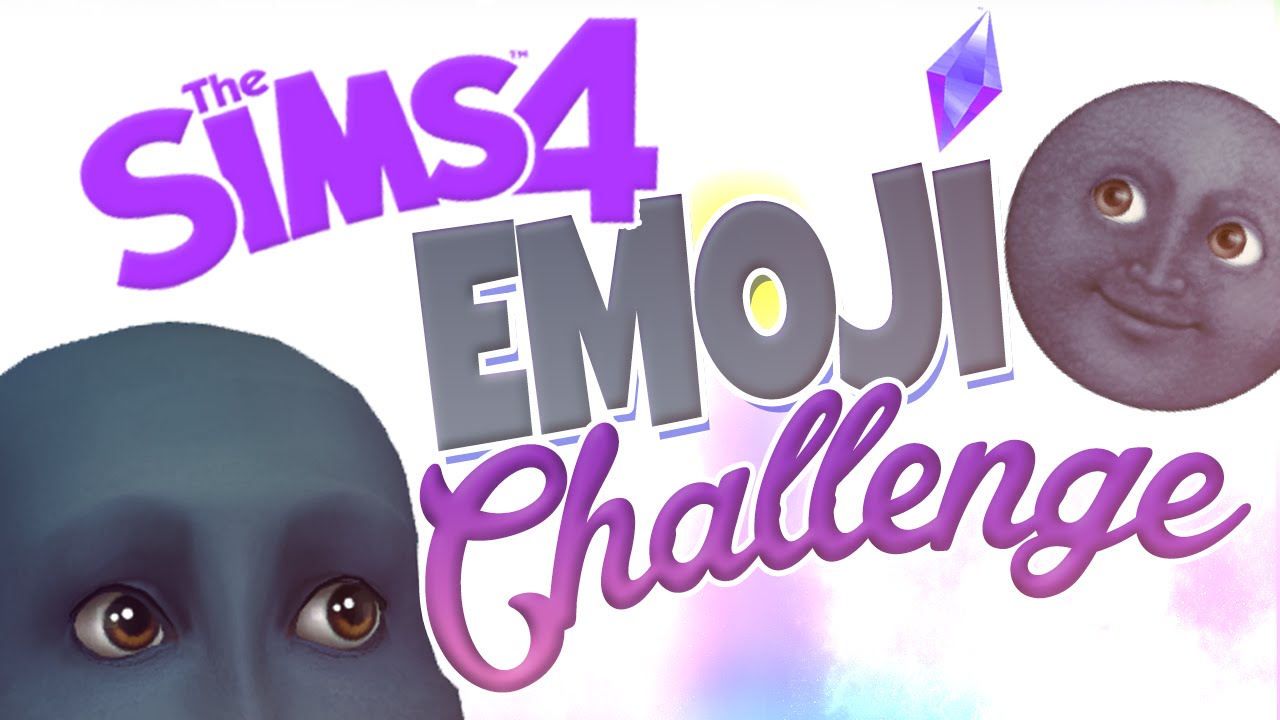 The Sims 4: Emoji Challenge- Moon Face Emoji