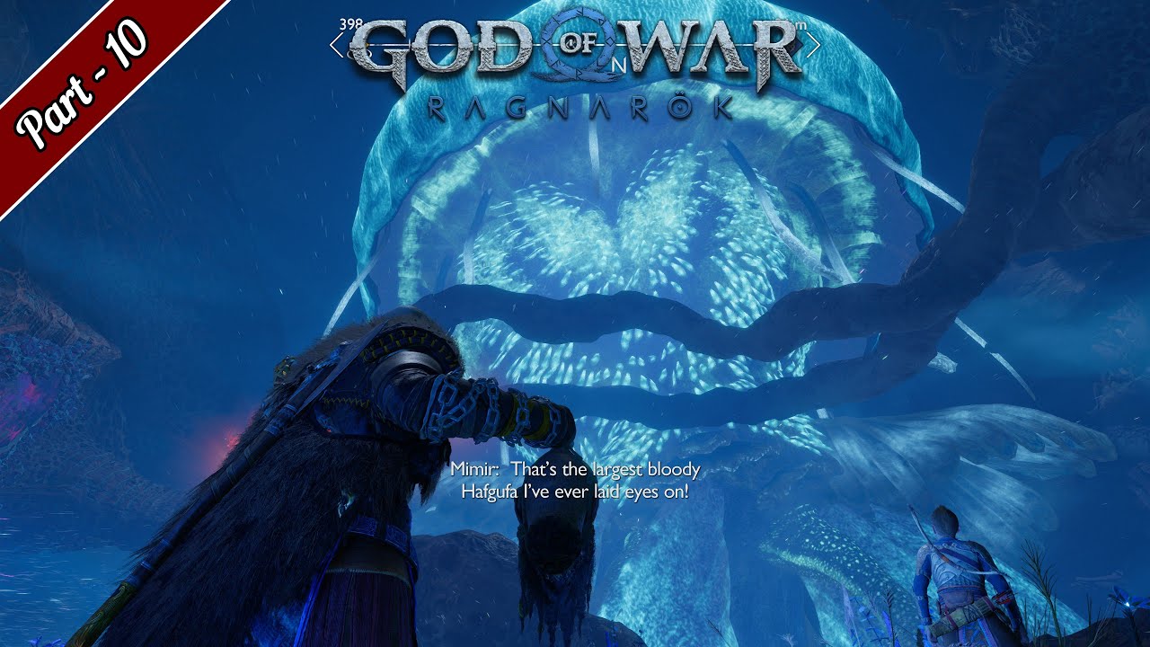 God of War Ragnarök - Part 10: Alfheim Exploration & Hafgufa Rescue! | No Commentary | PC