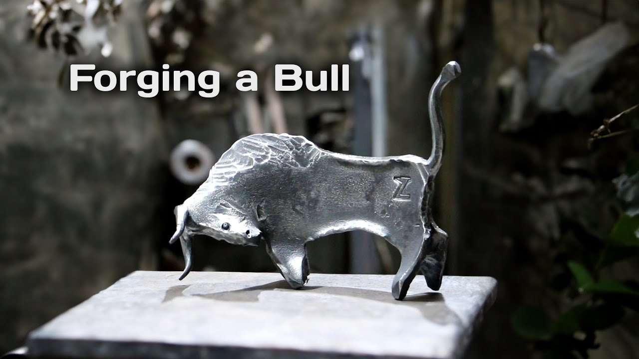 Forging a Bull.