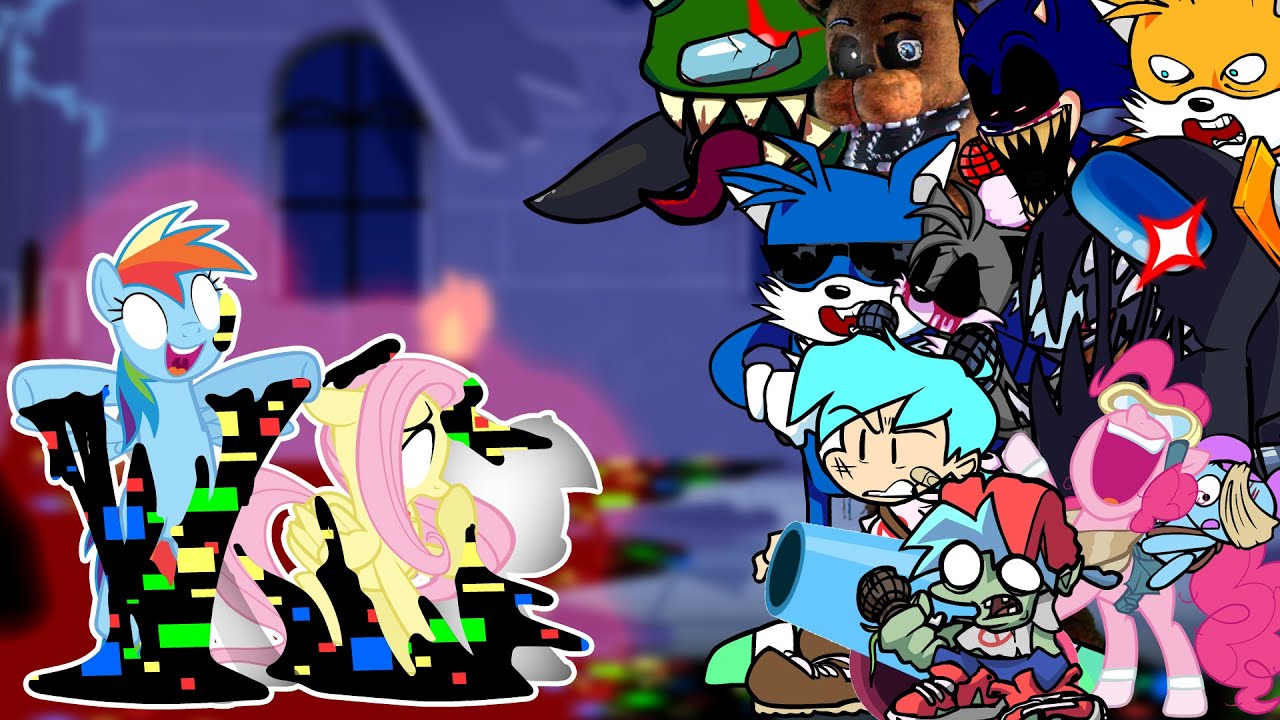 FNF Dusk Till Dawn(VS Corrupted Twilight Sparkle)🎵Sing It Everyone(Come Learn With Pibby x FNF Mod)