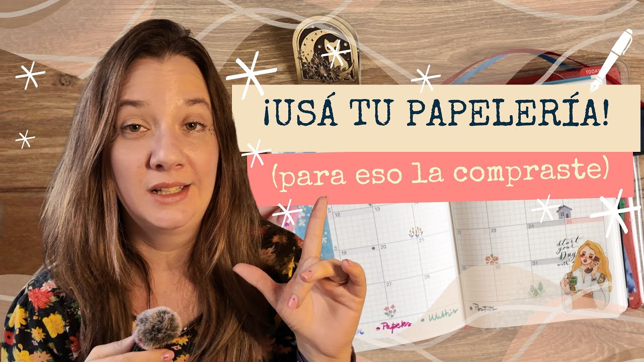 ¡USÁ TU PAPELERÍA! (para eso la compraste 👀)