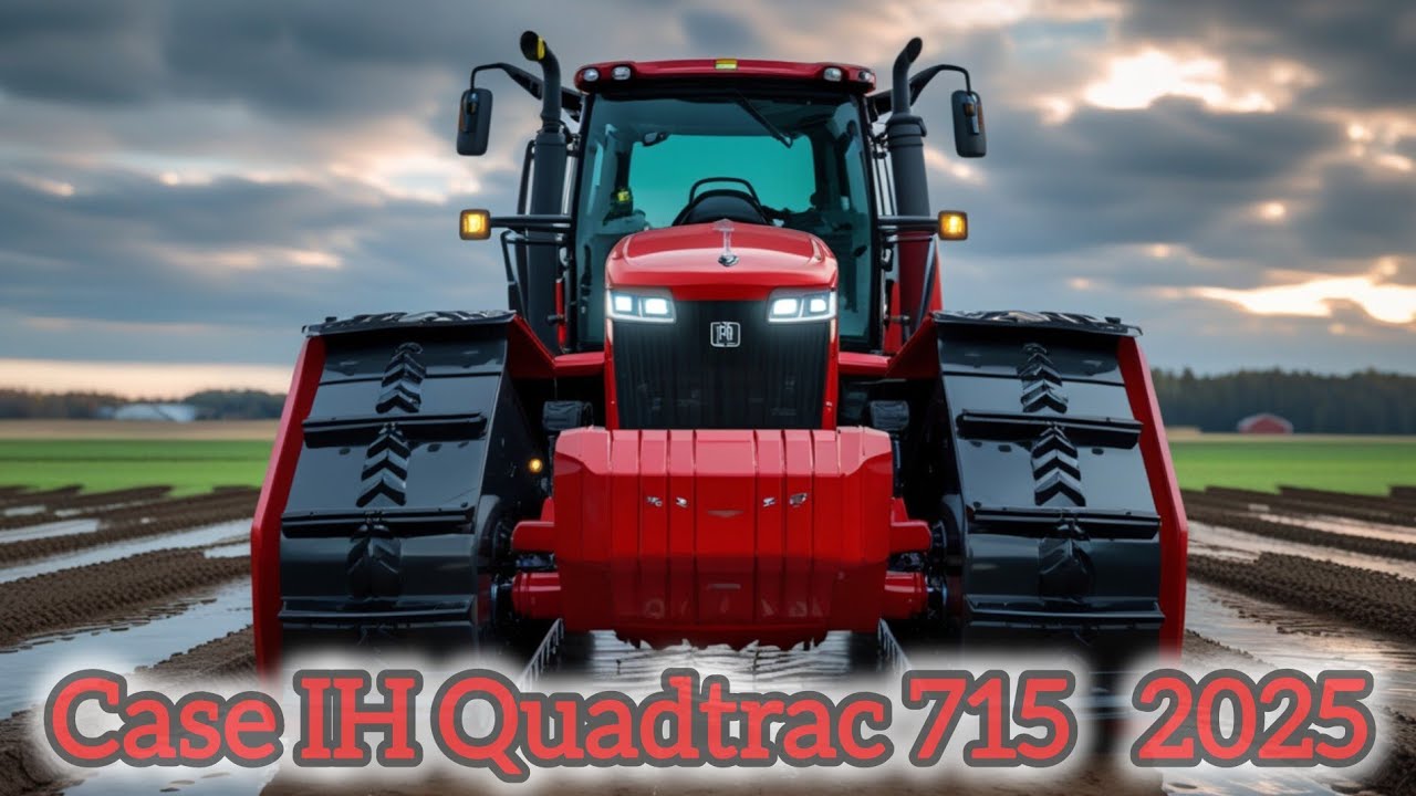 "Case IH Quadtrac 715 2025: La Máquina Más Poderosa para la Agricultura Moderna"