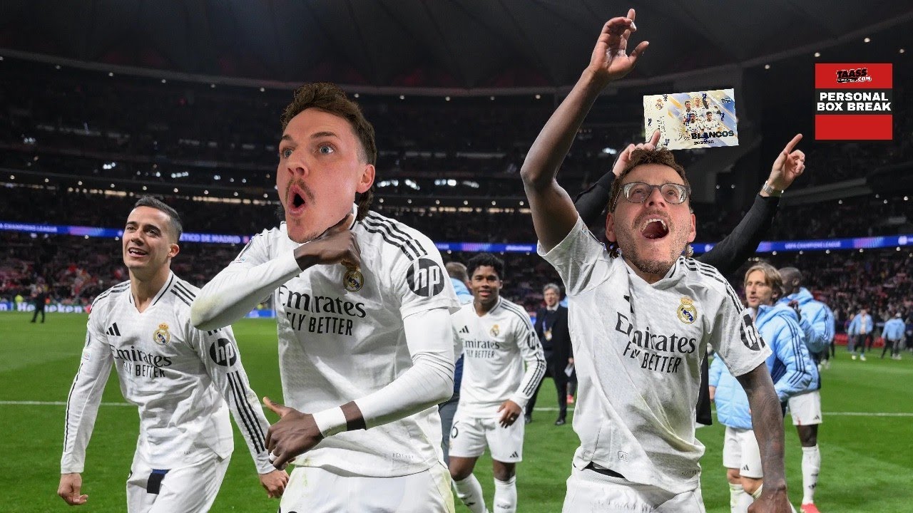 2025/26 Topps Real Madrid Los Blancos Hobby Release Day Stream - TAASS.com Box Break Stream !!