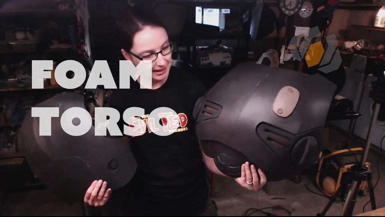 Prop: Live - Fallout 4 Assaultron Costume - Foam Torso