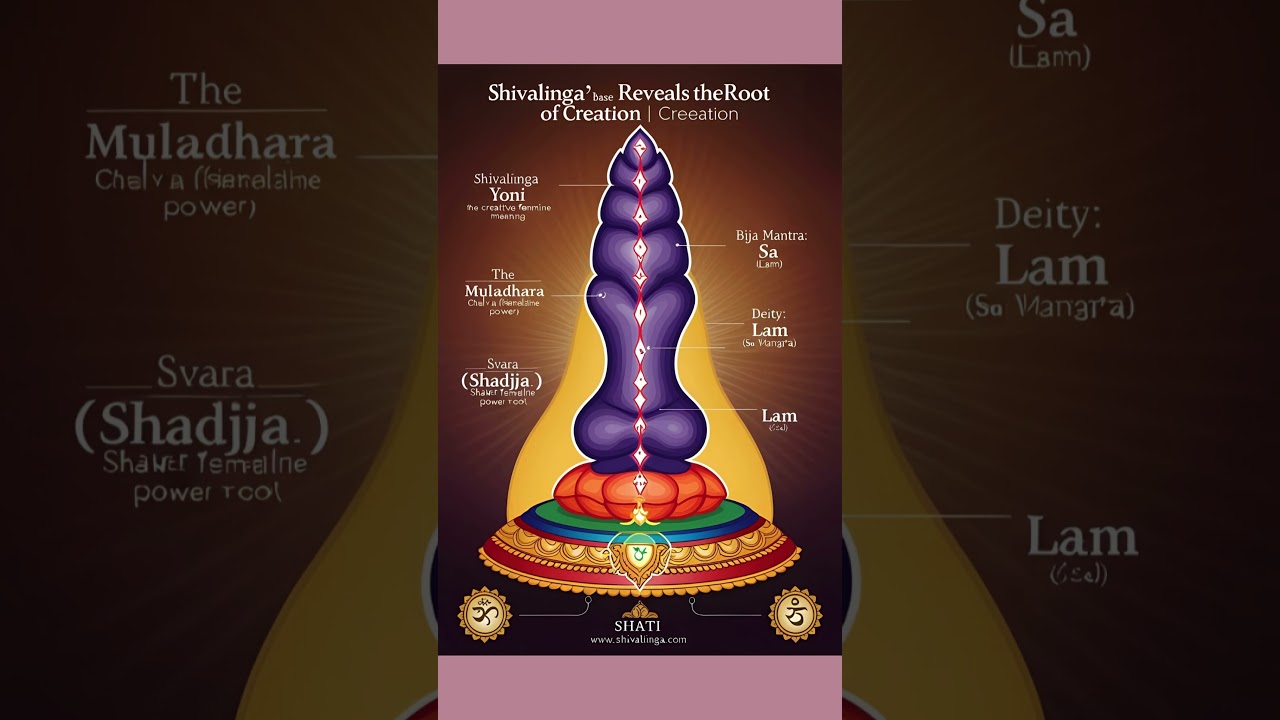 Shivalinga&rsquo;s Base Reveals the Root of Creation | Sa & Lam