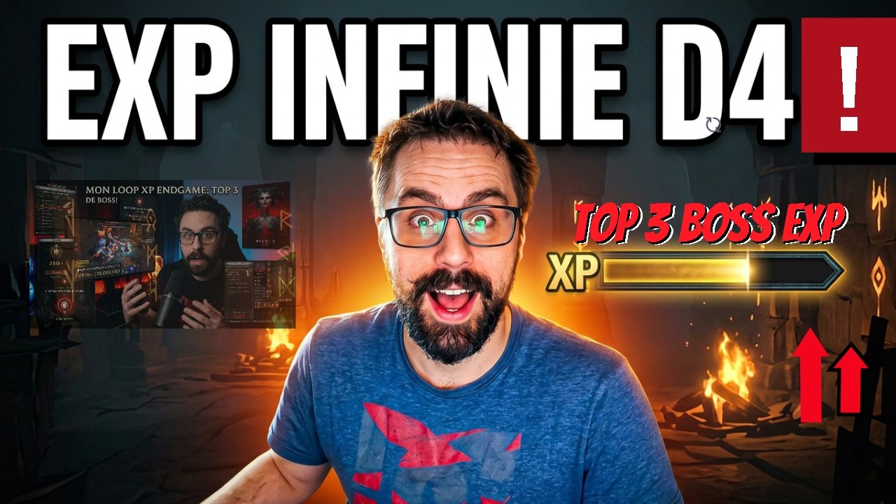 DIABLO 4 : Le MEILLEUR SPOT XP pour le PARAGON 300 (S11)